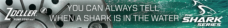 You can always tell when a shark is the water. 